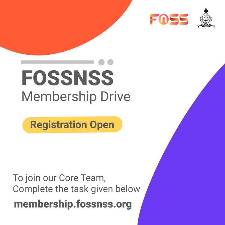 Membership drive poster